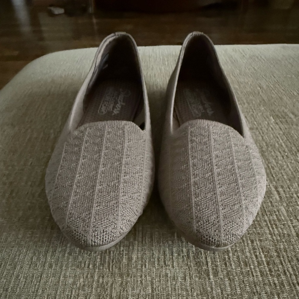 Skechers Women's Cleo 2.0 Slip OnTaupe Ballet Flats. - Picture 2 of 6